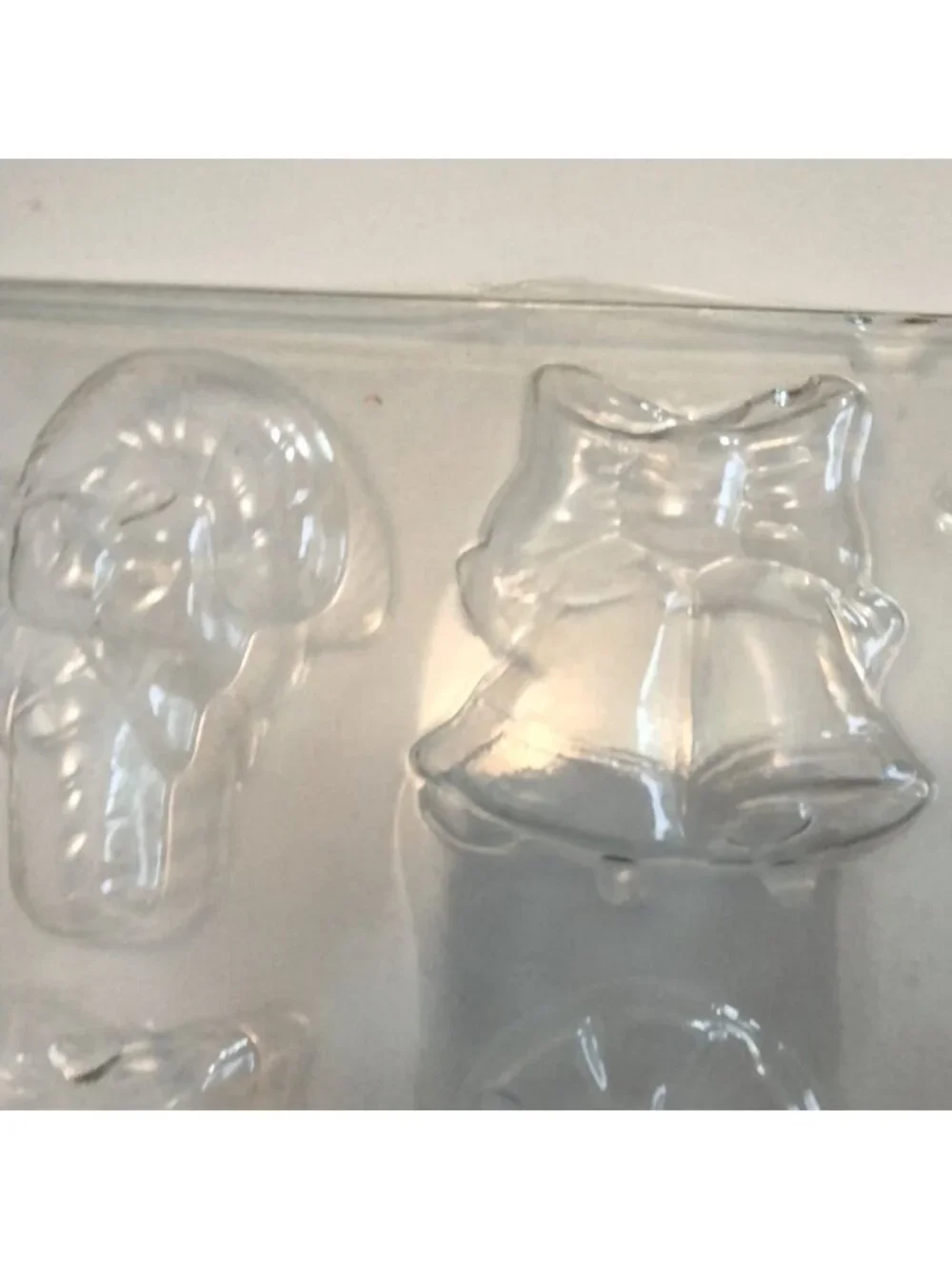 Christmas Candy Mold Chocolate Fondant Bells Candy Cane Santa Claus Stocking